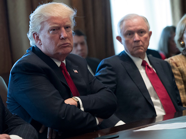 President Trump responds to claims he asked Sessions not to recuse himself