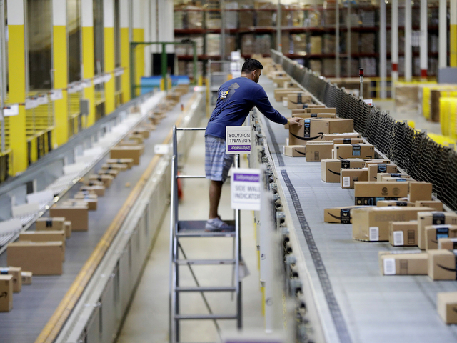 Amazon is conducting warehouse job fairs across the country today