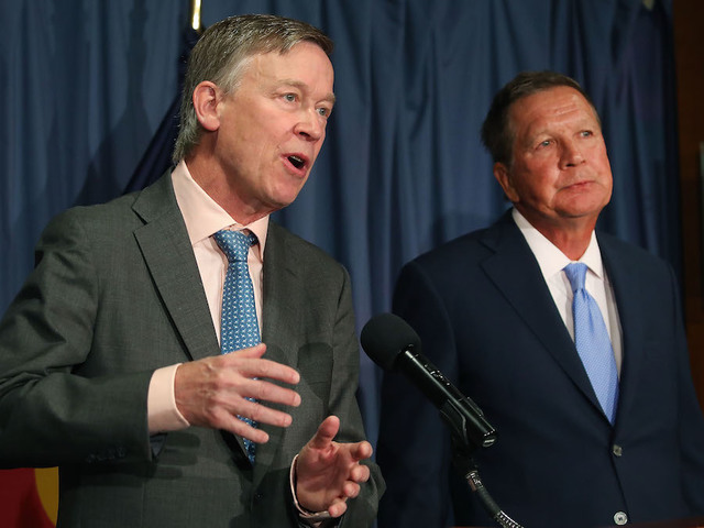 Source: Kasich, Hickenlooper consider unity presidential ticket in 2020