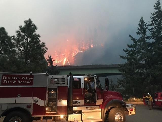 Teen suspected of starting massive Oregon wildfire