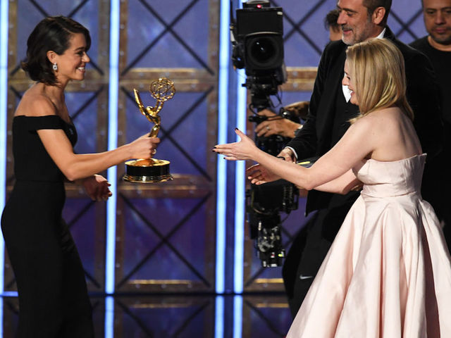 Celebrities at the 2017 Emmys