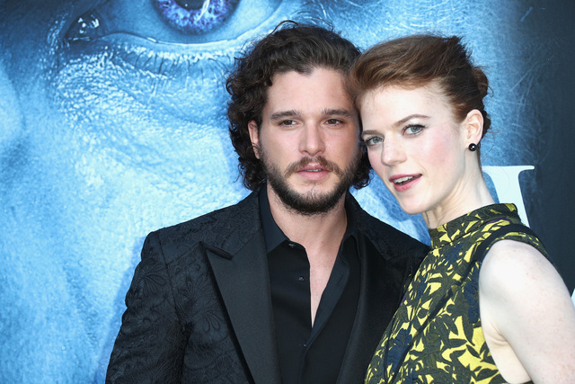 Kit Harington and Rose Leslie are engaged