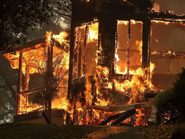 Wildfires ravage Northern California
