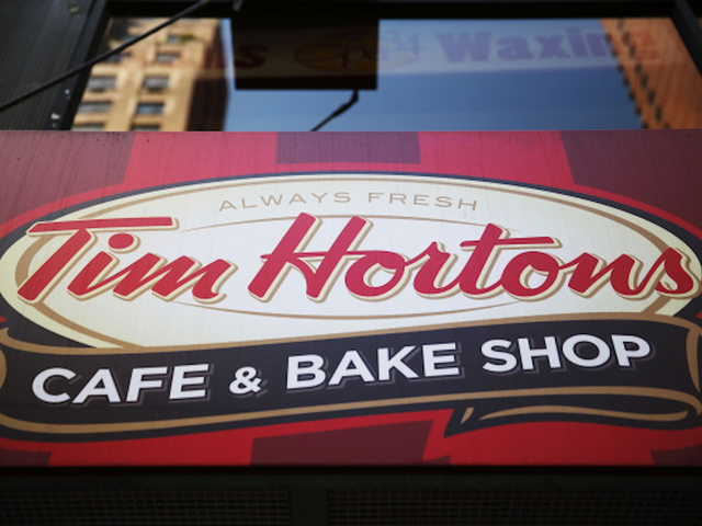Tim Horton's selling hot wing lattes in Buffalo, New York
