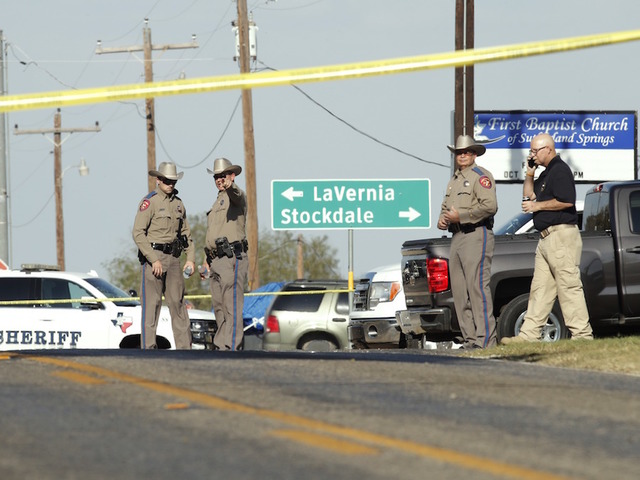 Photos: Authorities respond to deadliest mass shooting in Texas history
