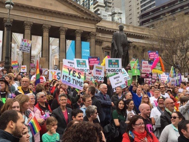 Australia votes 'yes' to same-sex marriage
