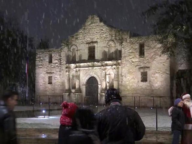 Rare snow event hits South Texas and parts of the deep South (usatoday.com)
