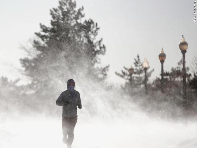 Snow comes to the South, along with frigid temperatures and slippery roads