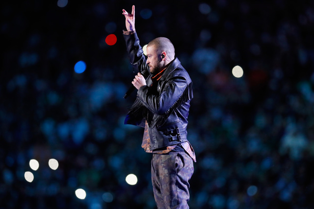 Super Bowl halftime: Justin Timberlake takes the stage