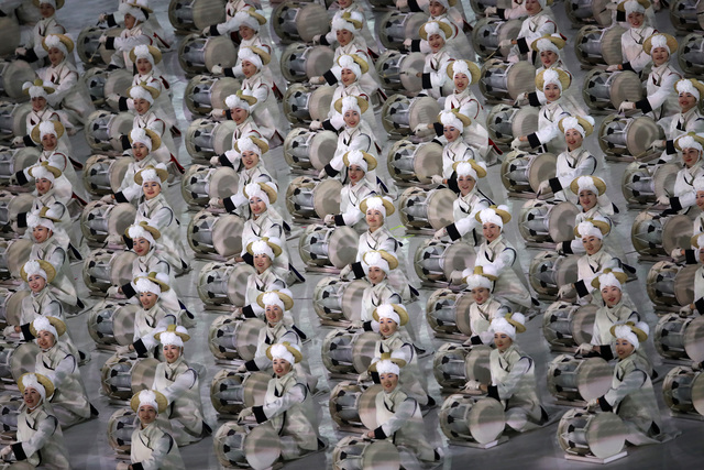 PHOTOS: Winter Olympics opening ceremony kicks off