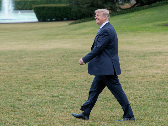 Trump open to improving background checks, spokesman says