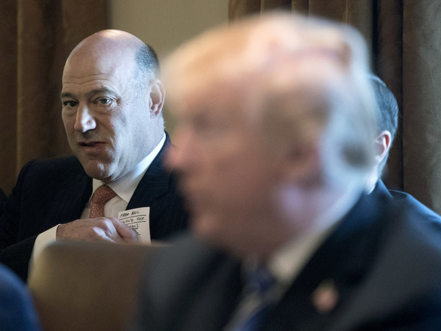 Trump calls former adviser Gary Cohn 'globalist'