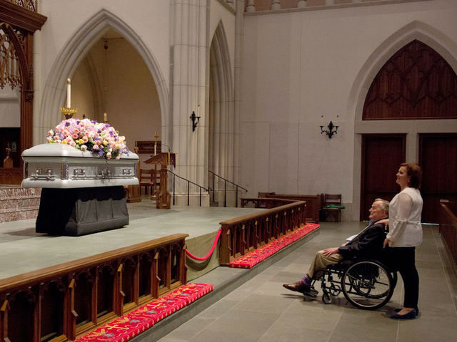 Photos: Funeral, visitation for former First Lady Barbara Bush