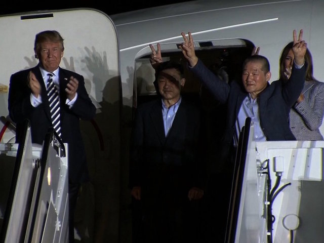 President Trump welcomes 3 Americans freed by North Korea