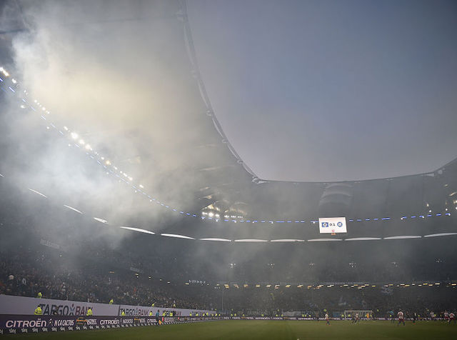 Near riot in stadium disrupts German soccer match