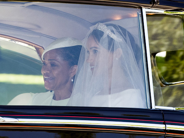 Meghan Markle wears Givenchy wedding dress to marry Prince Harry