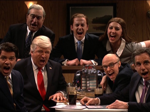 'SNL' turns Donald Trump into Tony Soprano for season finale