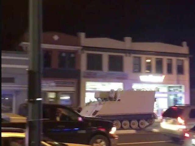 Virginia police chased stolen armored personnel carrier through Richmond