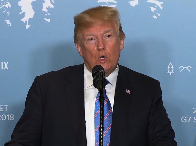 President Trump calls for elimination of tariffs, end to US being world's 'piggy bank'