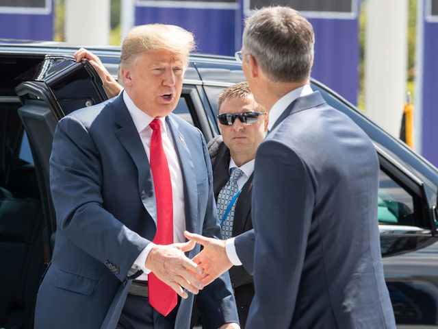 Embassy warns Americans to keep a 'low profile' during Trump visit