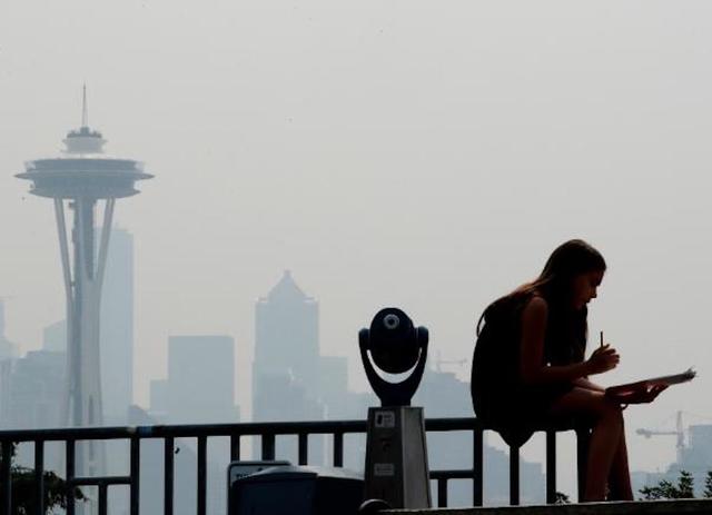 Smoke from wildfires is polluting parts of the West