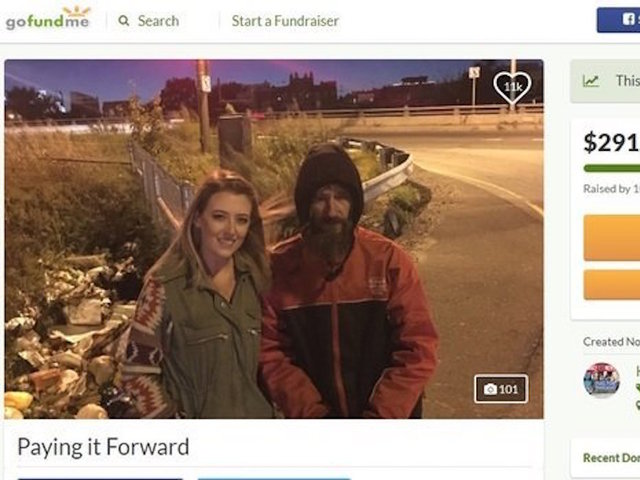 GoFundMe says homeless veteran will receive full $400K