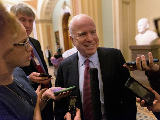 John McCain honored at Washington National Cathedral memorial service
