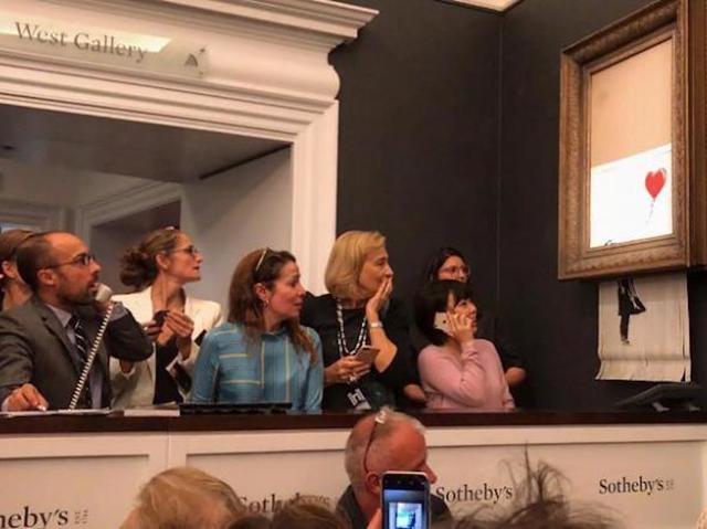 Bidder who won self-destructing Banksy art is still going to pay for it