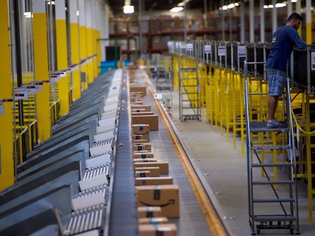 2 dead after Amazon building partially collapses in Baltimore