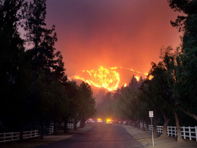 Photos: 3 wildfires rage in California