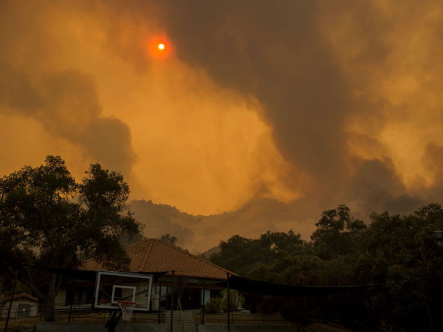 60- to 70-mph winds could fan California's Woolsey Fire today