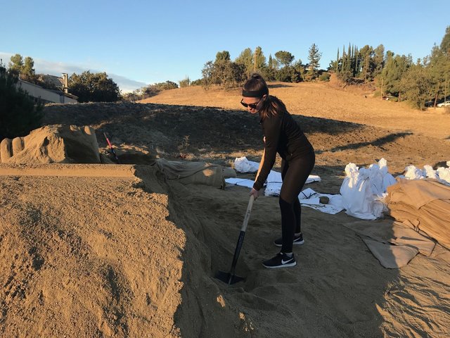 California residents and officials prepare for mudslides following wildfires